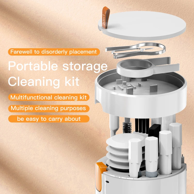 CleanMagicKit™ – El kit 20 en 1 que limpia tus gadgets como por arte de magia